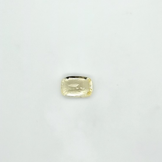 Yellow Sapphire (Pukhraj) 4.84 Ct Certified